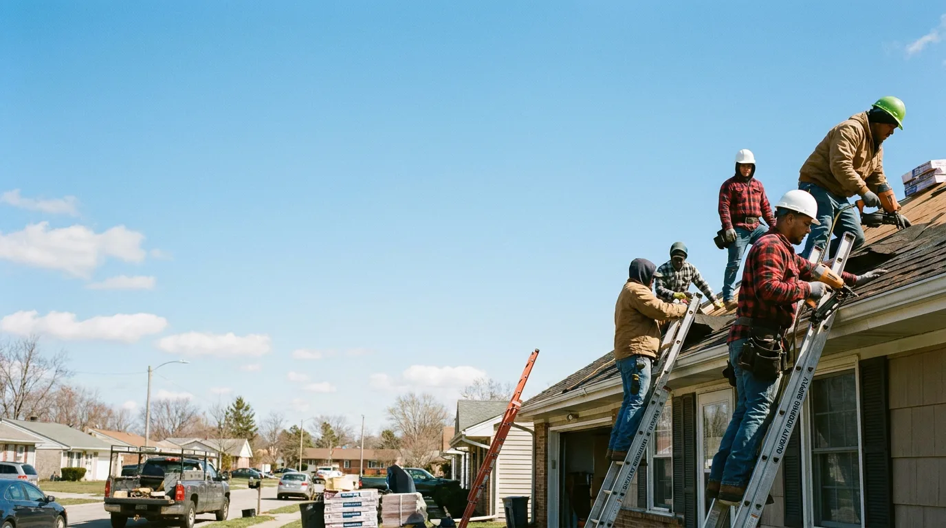 Roofing in Silvis, IL near me